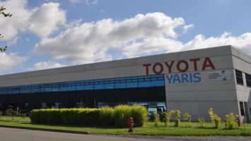 L'usine Toyota d'Onnaing, près de Valenciennes.