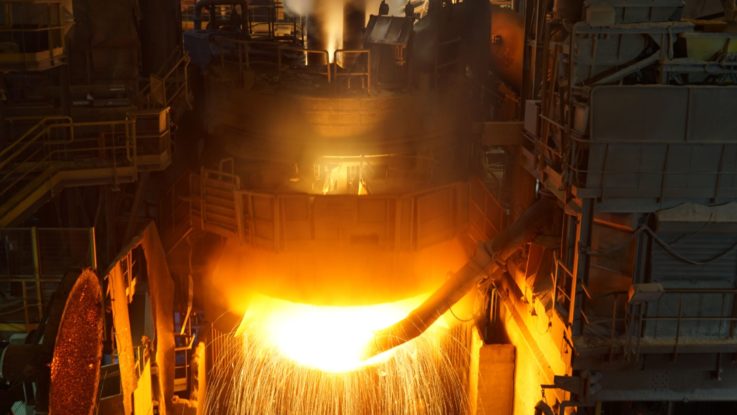 Une forge de l'aciérie Ascoval (Photo : Ascoval)
